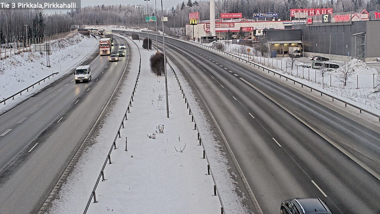 Kelikamerat Kuva Tie 3 Pirkkala, Pirkkahalli, Pirkkala, Pirkanmaa