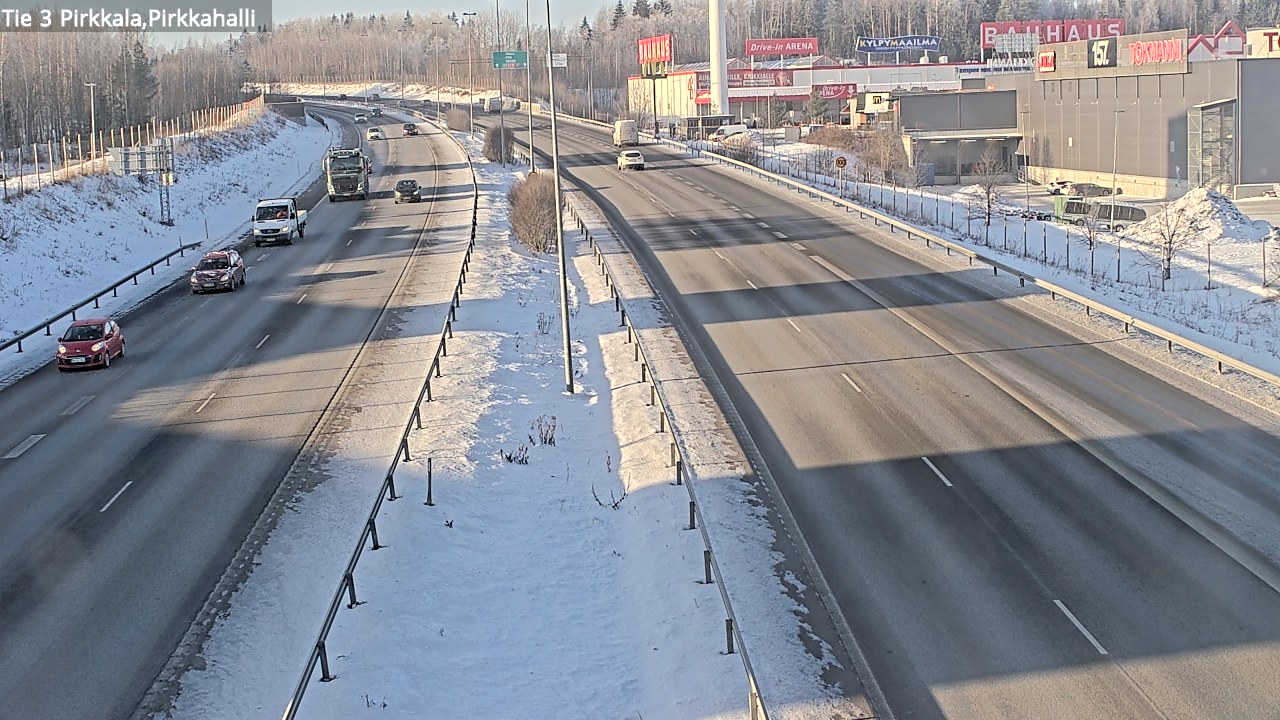 Weather Camera Image Väg 3 Birkala, Pirkkahalli, Pirkkala, Pirkanmaa