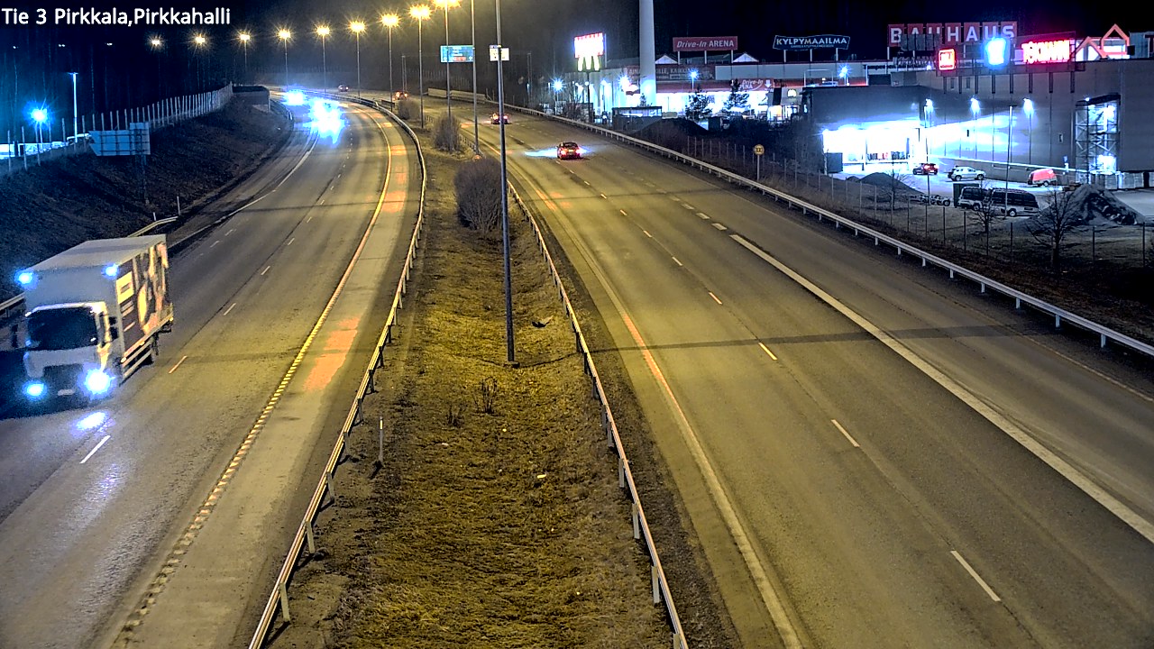 Kelikamerat Kuva Tie 3 Pirkkala, Pirkkahalli, Pirkkala, Pirkanmaa