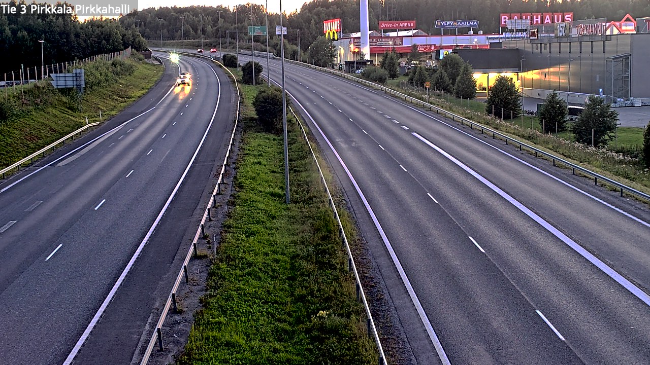 Kelikamerat Kuva Tie 3 Pirkkala, Pirkkahalli, Pirkkala, Pirkanmaa