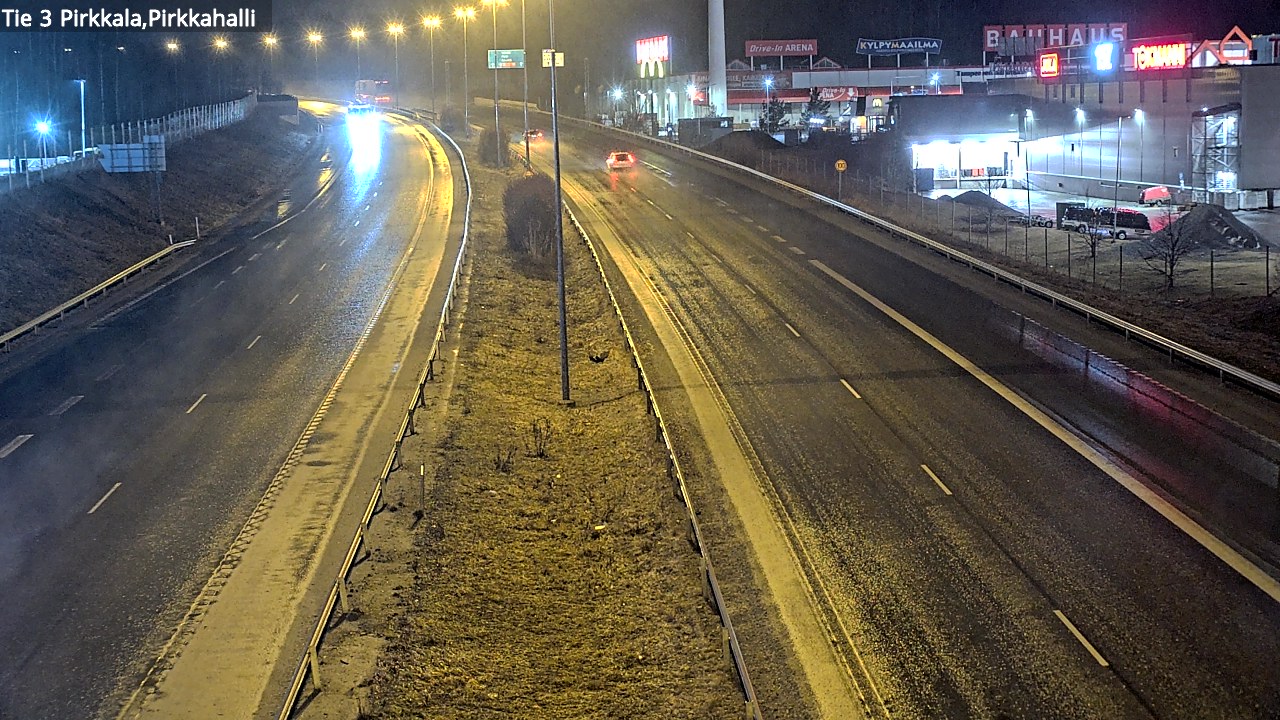 Kelikamerat Kuva Tie 3 Pirkkala, Pirkkahalli, Pirkkala, Pirkanmaa