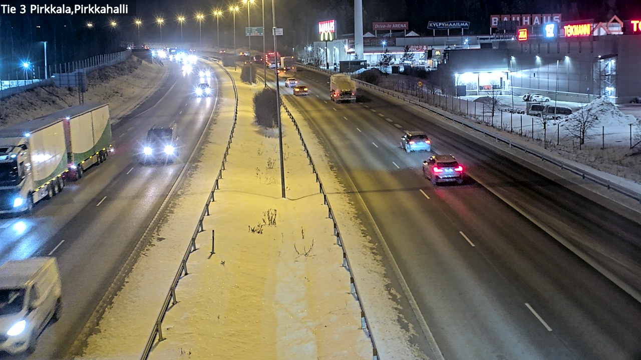 Kelikamerat Kuva Tie 3 Pirkkala, Pirkkahalli, Pirkkala, Pirkanmaa