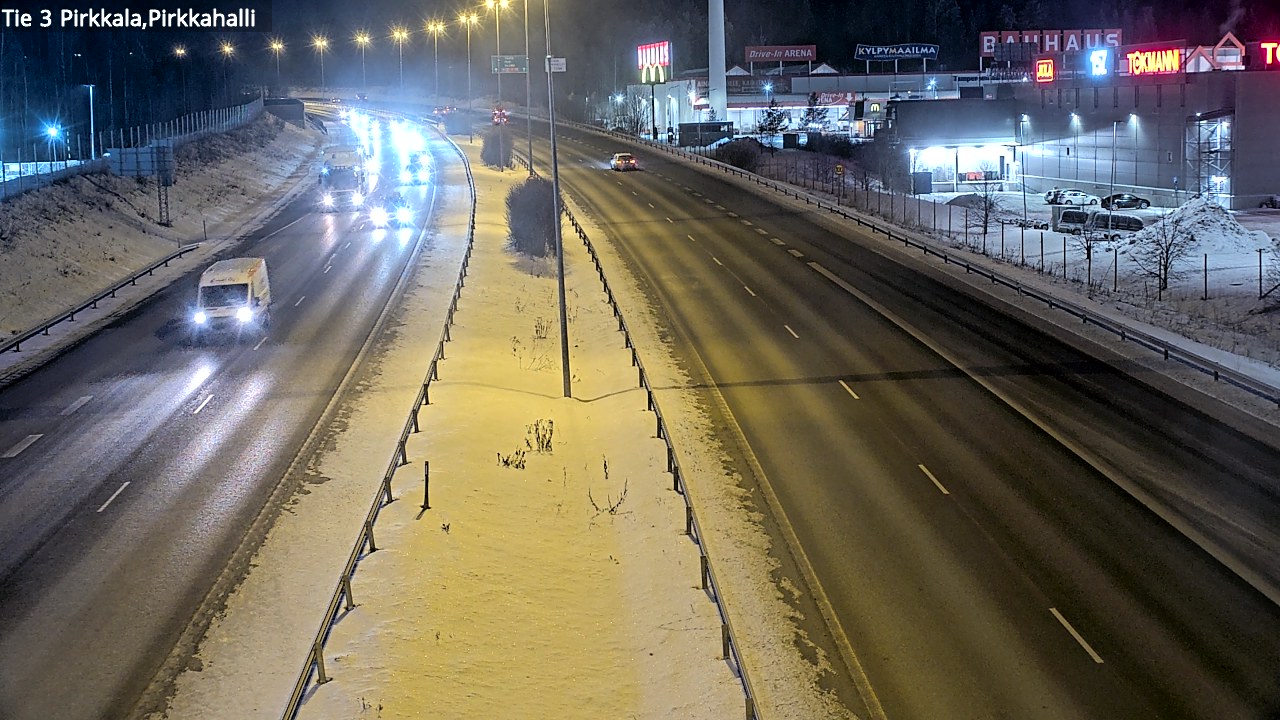 Kelikamerat Kuva Tie 3 Pirkkala, Pirkkahalli, Pirkkala, Pirkanmaa