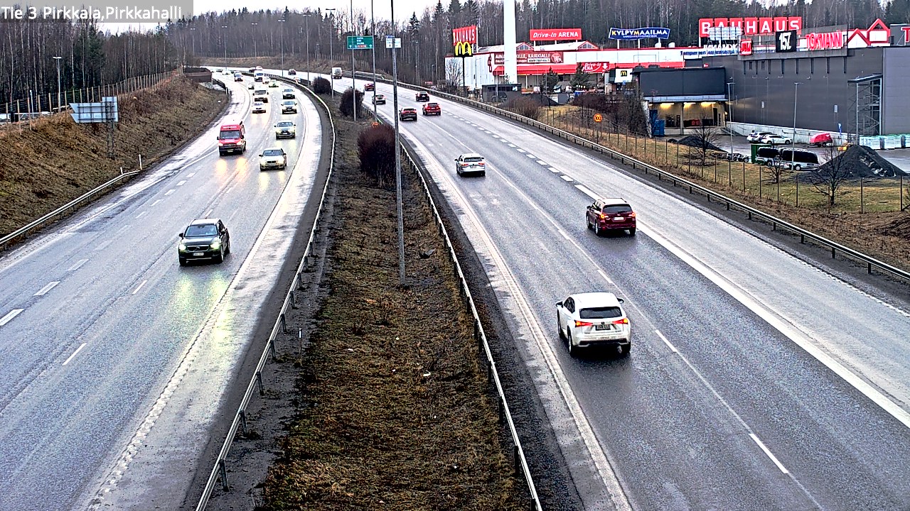 Kelikamerat Kuva Tie 3 Pirkkala, Pirkkahalli, Pirkkala, Pirkanmaa