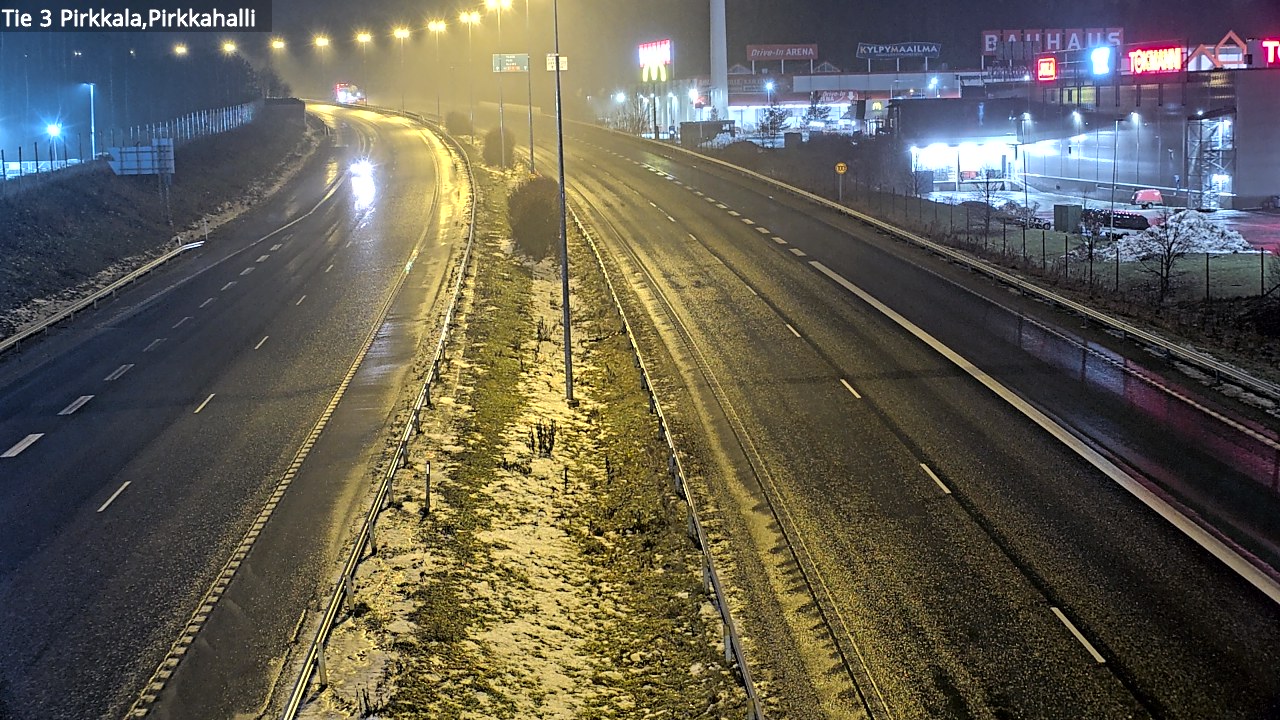 Weather Camera Image Väg 3 Birkala, Pirkkahalli, Pirkkala, Pirkanmaa