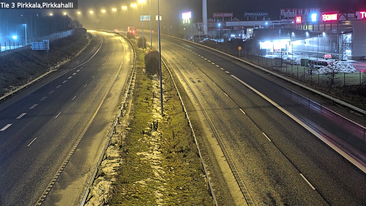 Weather Camera Image Väg 3 Birkala, Pirkkahalli, Pirkkala, Pirkanmaa