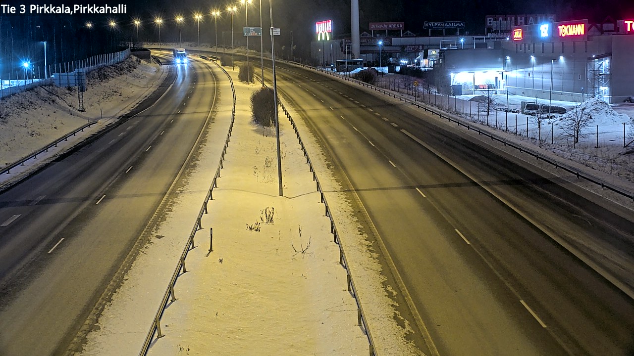Kelikamerat Kuva Tie 3 Pirkkala, Pirkkahalli, Pirkkala, Pirkanmaa