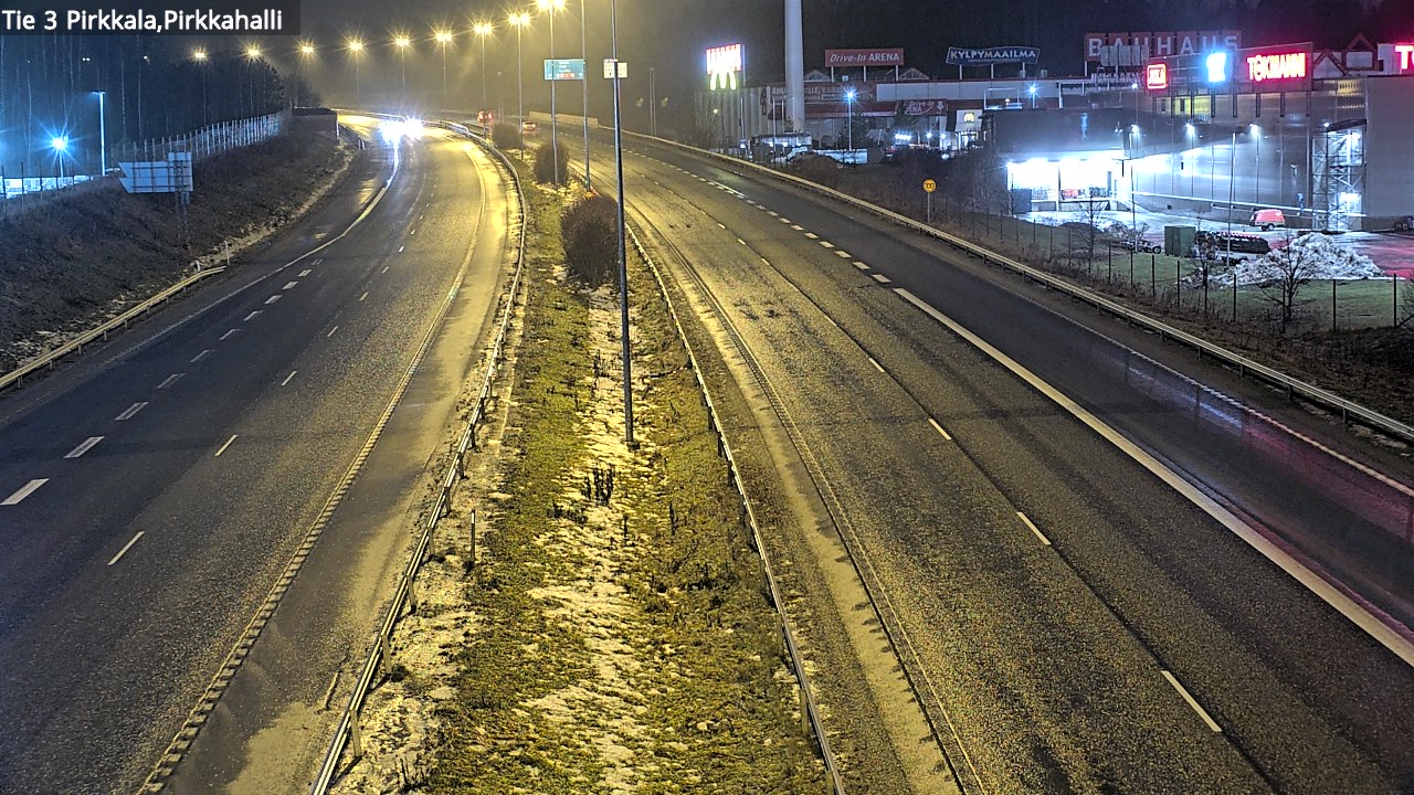 Weather Camera Image Väg 3 Birkala, Pirkkahalli, Pirkkala, Pirkanmaa