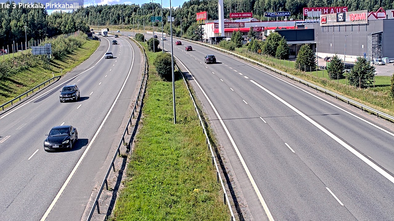 Kelikamerat Kuva Tie 3 Pirkkala, Pirkkahalli, Pirkkala, Pirkanmaa
