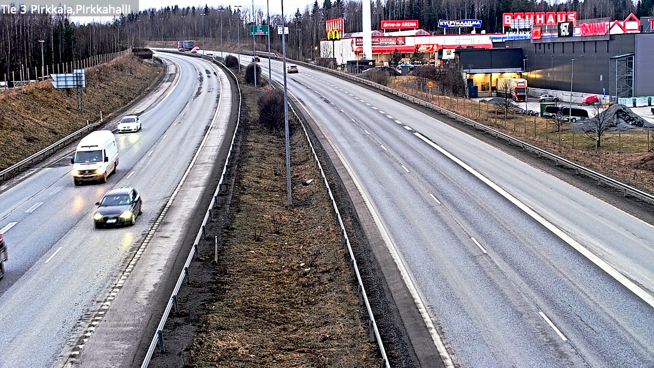Kelikamerat Kuva Tie 3 Pirkkala, Pirkkahalli, Pirkkala, Pirkanmaa