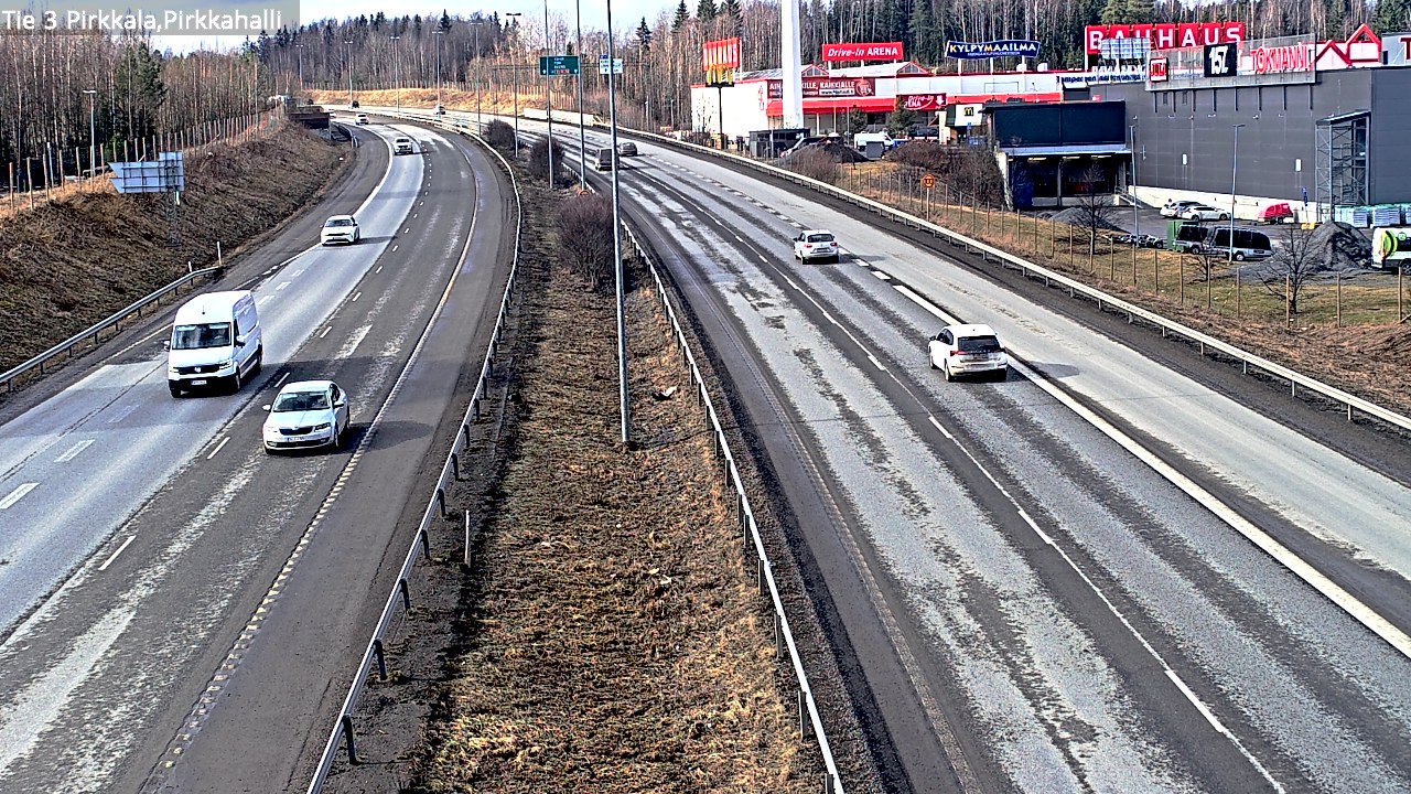 Weather Camera Image Väg 3 Birkala, Pirkkahalli, Pirkkala, Pirkanmaa