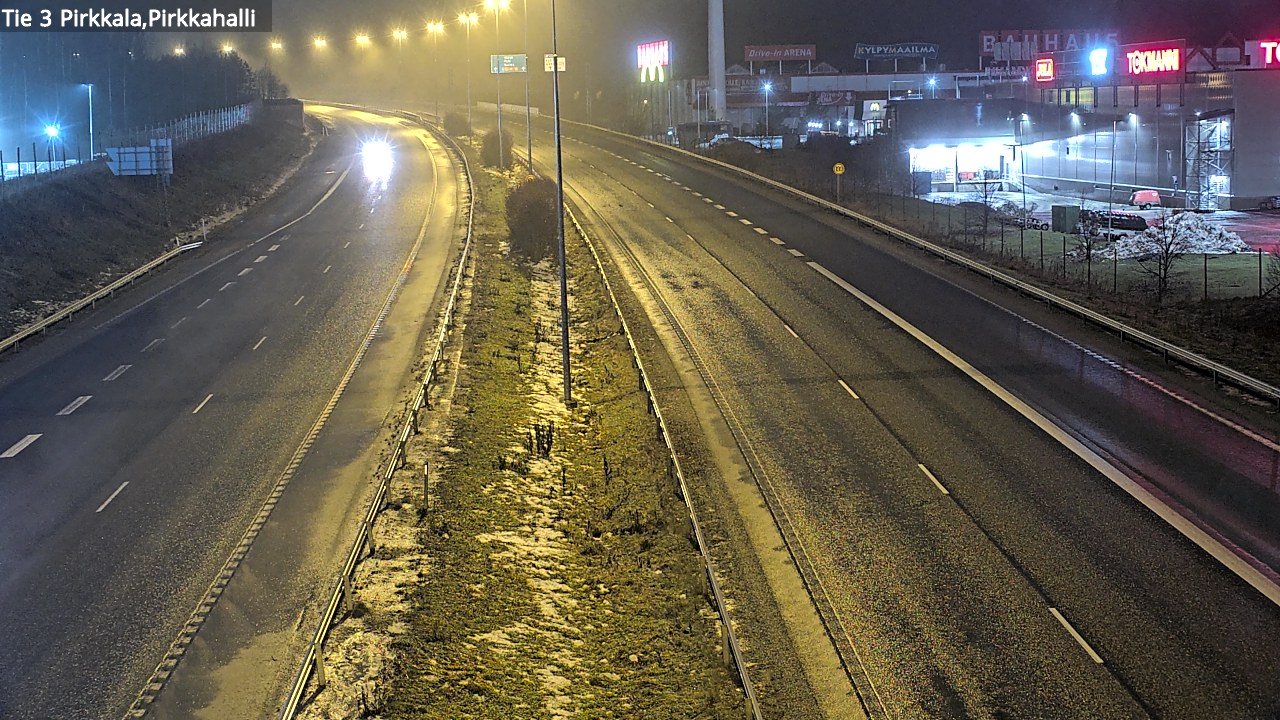 Weather Camera Image Väg 3 Birkala, Pirkkahalli, Pirkkala, Pirkanmaa