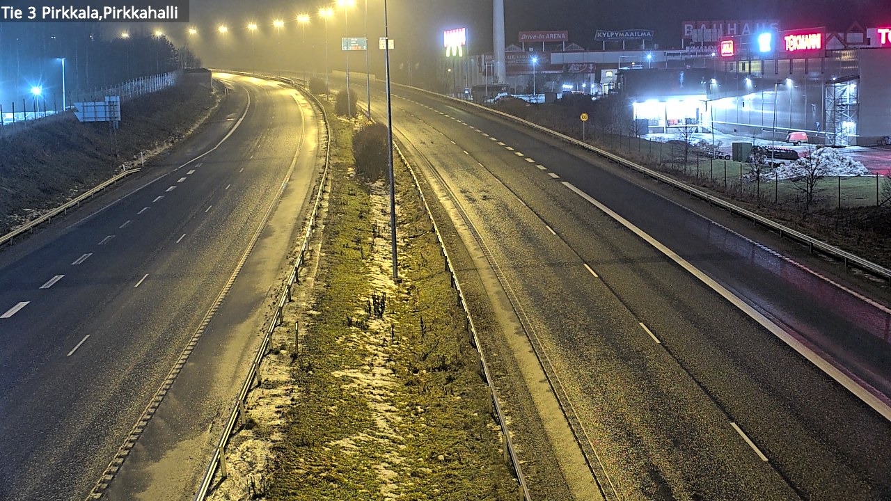 Weather Camera Image Väg 3 Birkala, Pirkkahalli, Pirkkala, Pirkanmaa