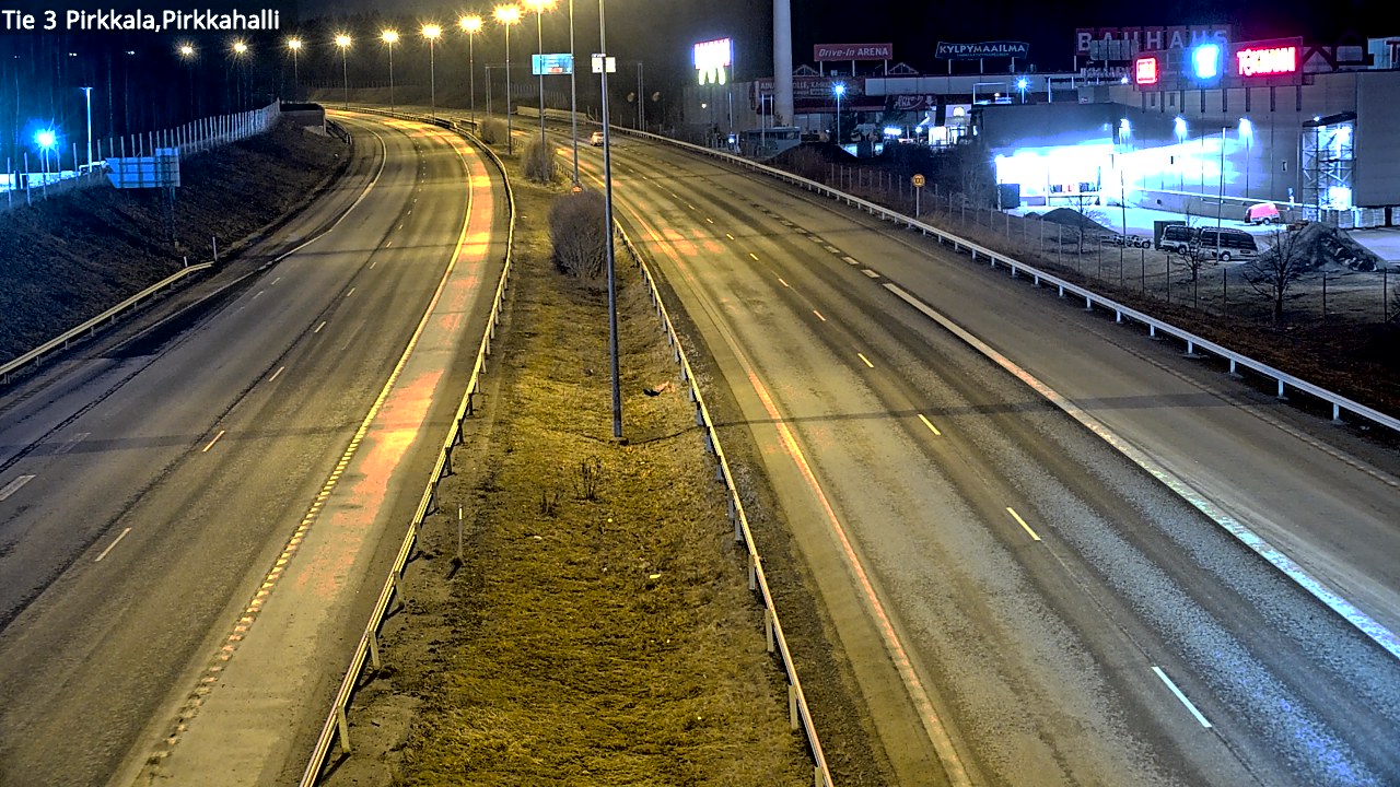 Kelikamerat Kuva Tie 3 Pirkkala, Pirkkahalli, Pirkkala, Pirkanmaa