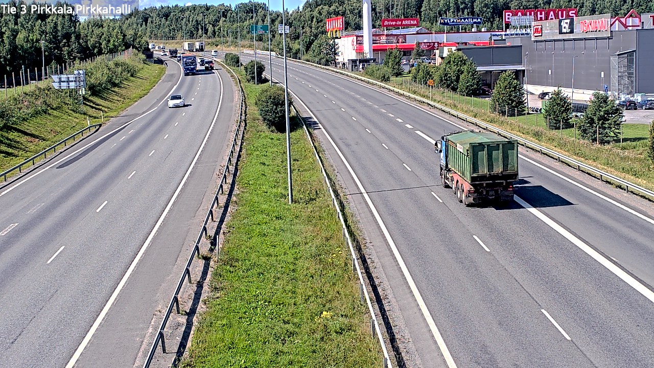Kelikamerat Kuva Tie 3 Pirkkala, Pirkkahalli, Pirkkala, Pirkanmaa
