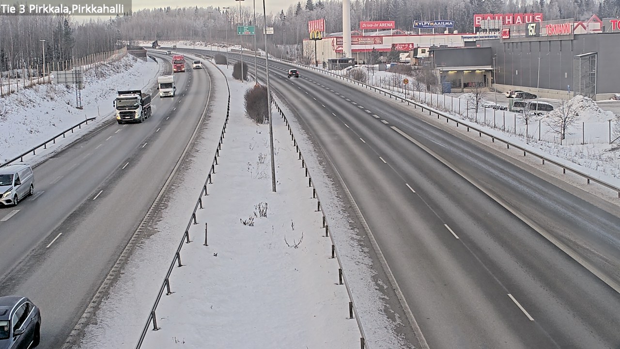 Kelikamerat Kuva Tie 3 Pirkkala, Pirkkahalli, Pirkkala, Pirkanmaa