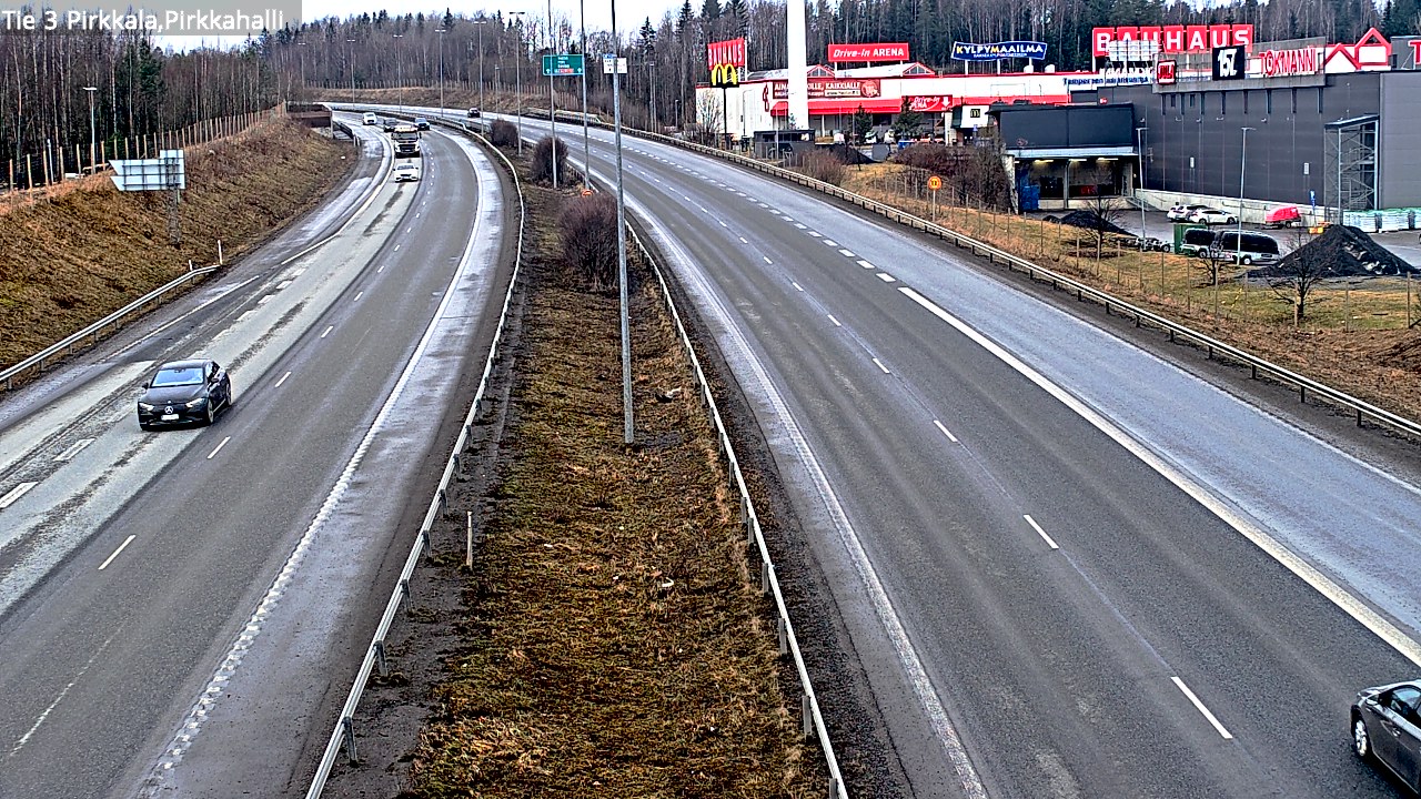 Weather Camera Image Road 3 Pirkkala, Pirkkahalli, Pirkkala, Pirkanmaa