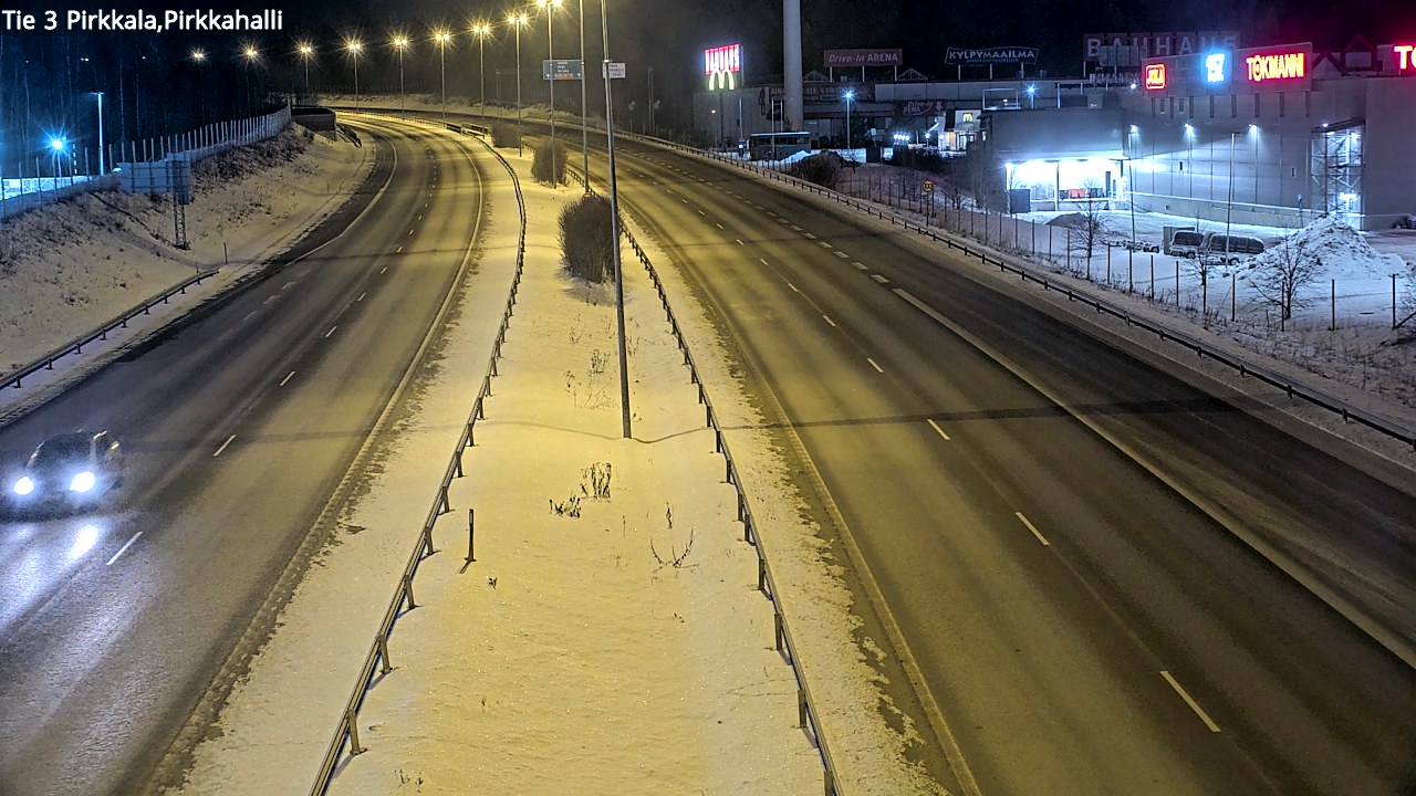 Kelikamerat Kuva Tie 3 Pirkkala, Pirkkahalli, Pirkkala, Pirkanmaa