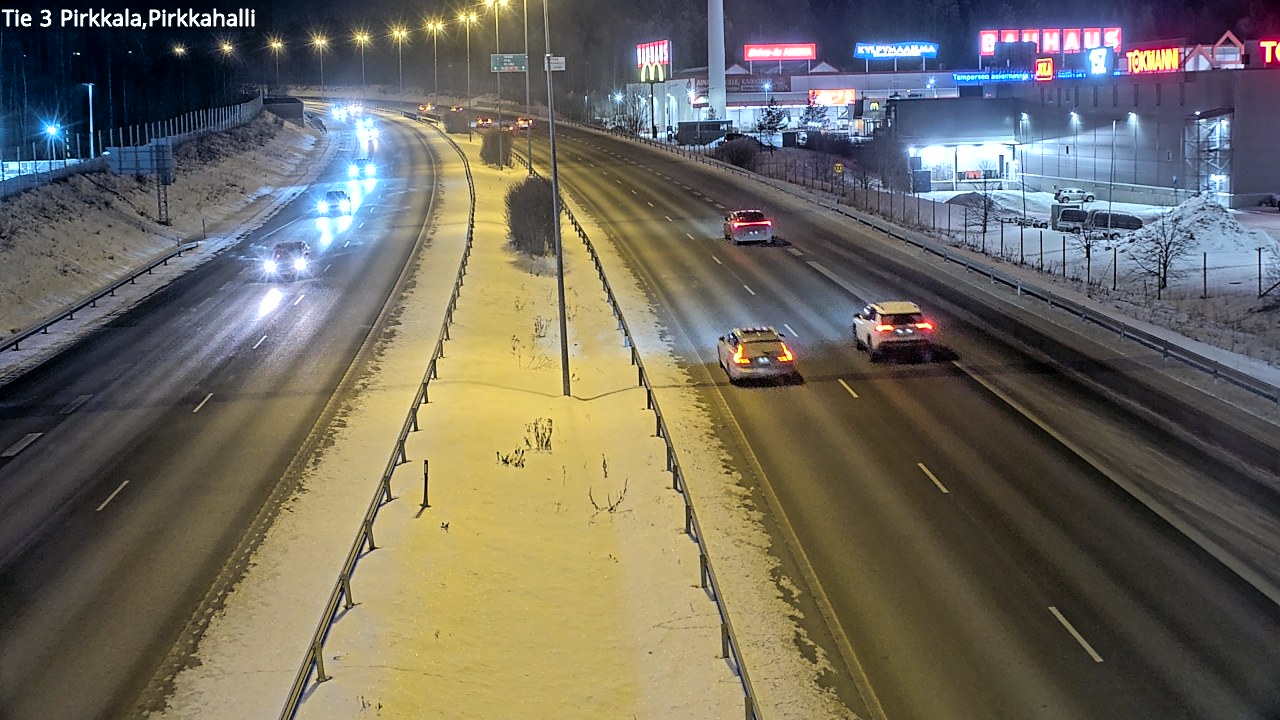 Kelikamerat Kuva Tie 3 Pirkkala, Pirkkahalli, Pirkkala, Pirkanmaa