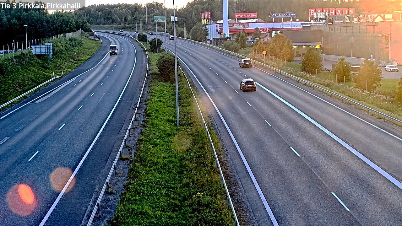 Kelikamerat Kuva Tie 3 Pirkkala, Pirkkahalli, Pirkkala, Pirkanmaa