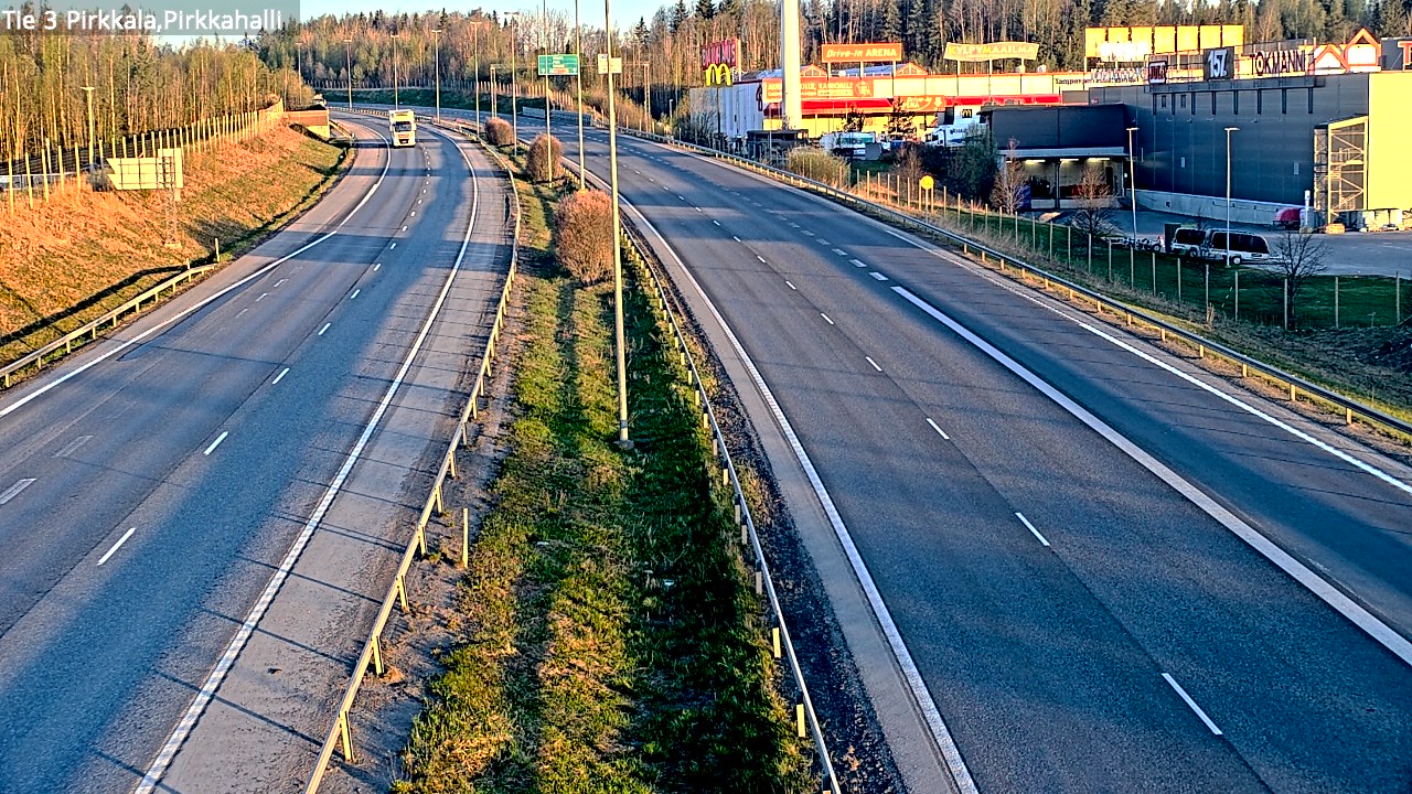 Kelikamerat Kuva Tie 3 Pirkkala, Pirkkahalli, Pirkkala, Pirkanmaa