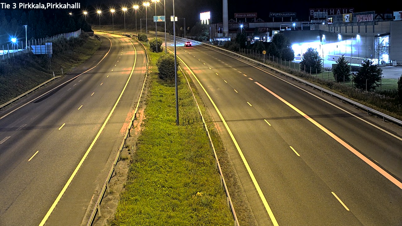 Kelikamerat Kuva Tie 3 Pirkkala, Pirkkahalli, Pirkkala, Pirkanmaa