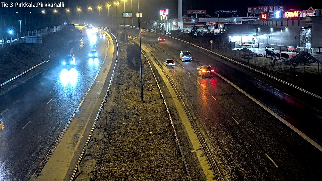 Kelikamerat Kuva Tie 3 Pirkkala, Pirkkahalli, Pirkkala, Pirkanmaa