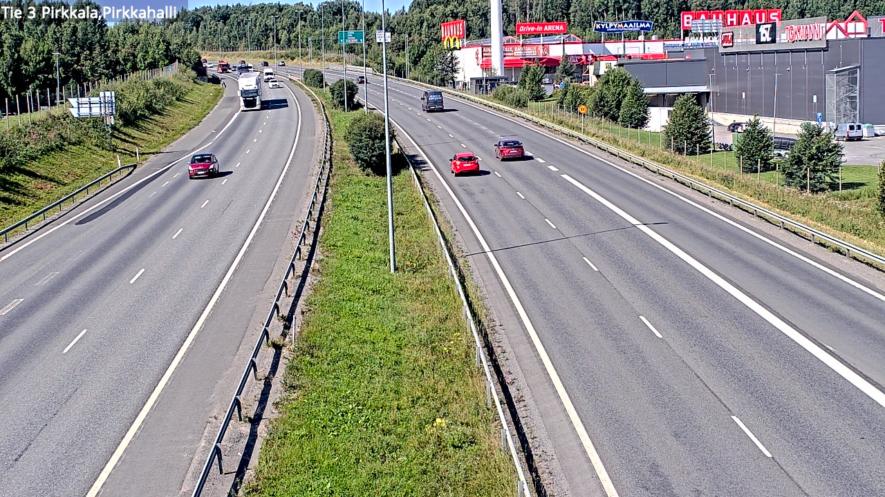 Kelikamerat Kuva Tie 3 Pirkkala, Pirkkahalli, Pirkkala, Pirkanmaa