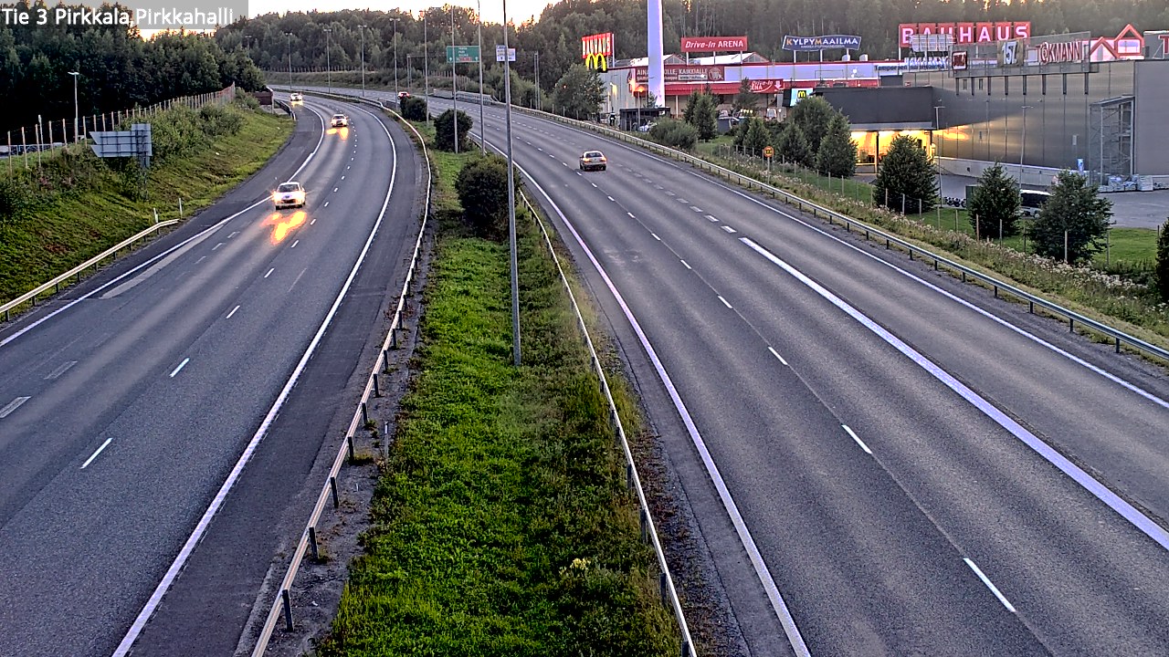 Kelikamerat Kuva Tie 3 Pirkkala, Pirkkahalli, Pirkkala, Pirkanmaa