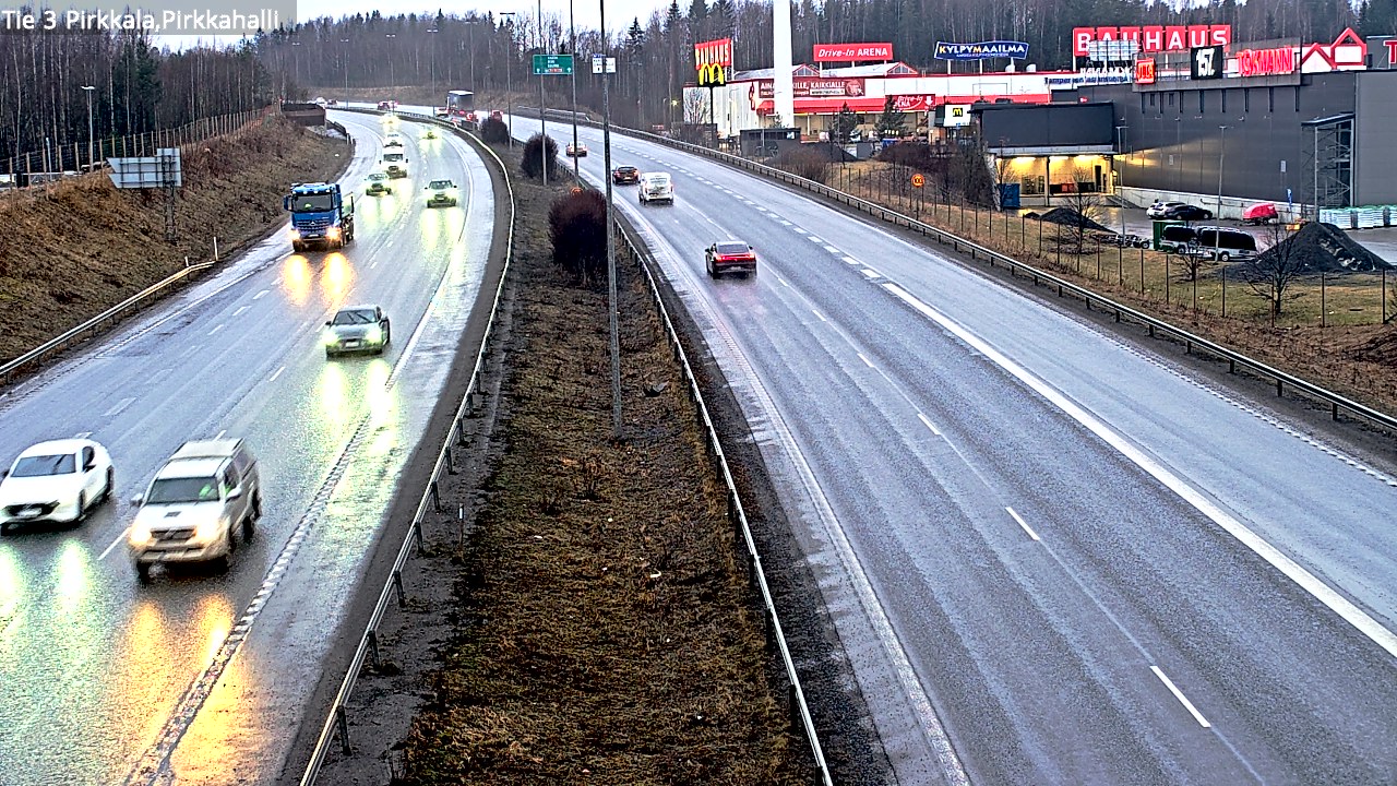 Kelikamerat Kuva Tie 3 Pirkkala, Pirkkahalli, Pirkkala, Pirkanmaa
