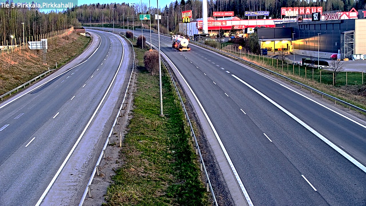 Kelikamerat Kuva Tie 3 Pirkkala, Pirkkahalli, Pirkkala, Pirkanmaa