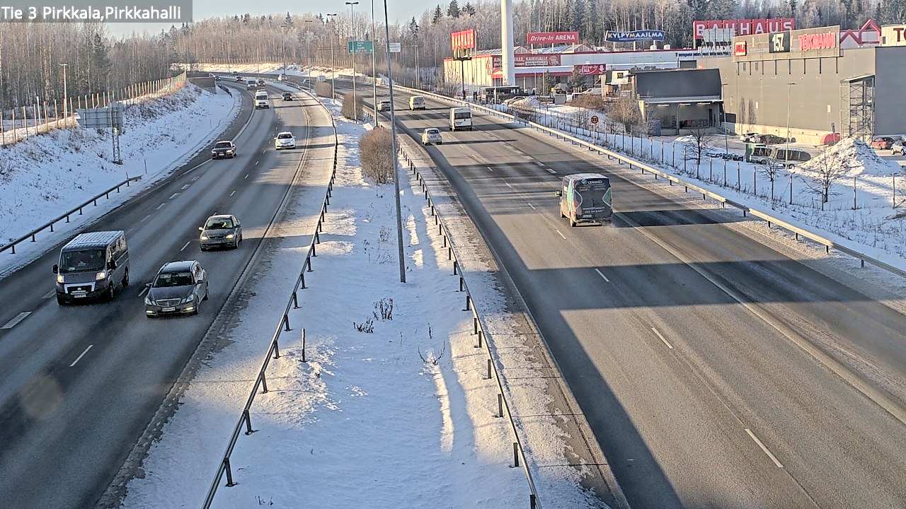 Weather Camera Image Väg 3 Birkala, Pirkkahalli, Pirkkala, Pirkanmaa