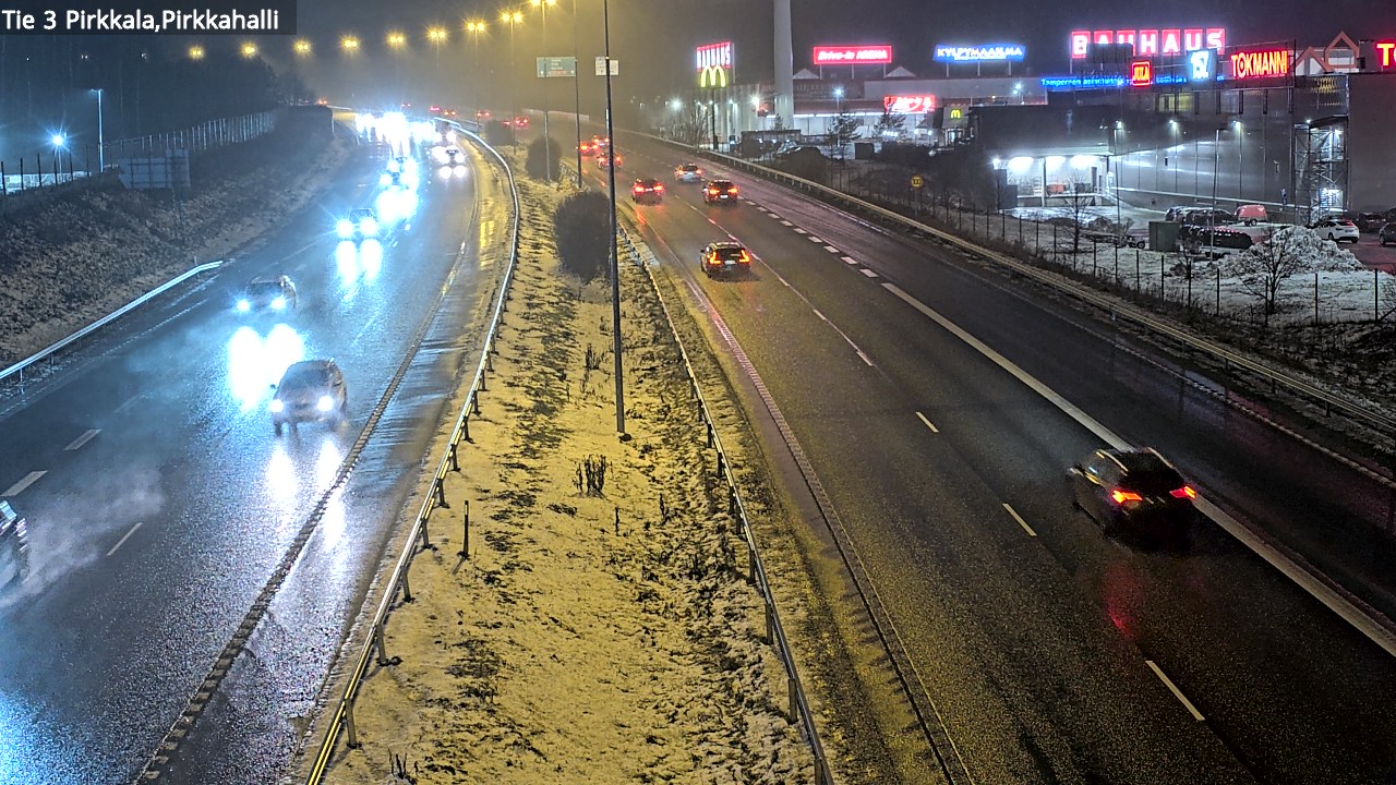 Weather Camera Image Väg 3 Birkala, Pirkkahalli, Pirkkala, Pirkanmaa