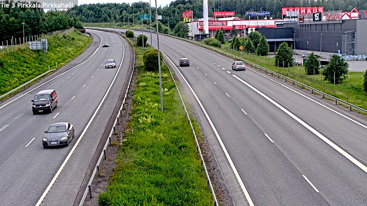 Kelikamerat Kuva Tie 3 Pirkkala, Pirkkahalli, Pirkkala, Pirkanmaa