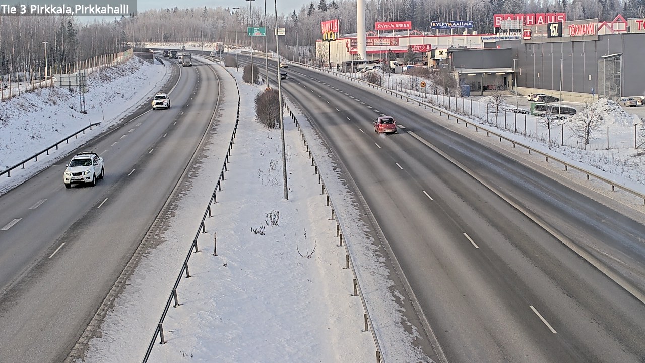 Kelikamerat Kuva Tie 3 Pirkkala, Pirkkahalli, Pirkkala, Pirkanmaa