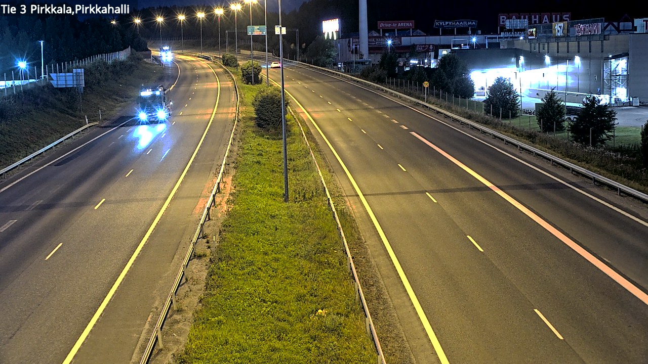Kelikamerat Kuva Tie 3 Pirkkala, Pirkkahalli, Pirkkala, Pirkanmaa