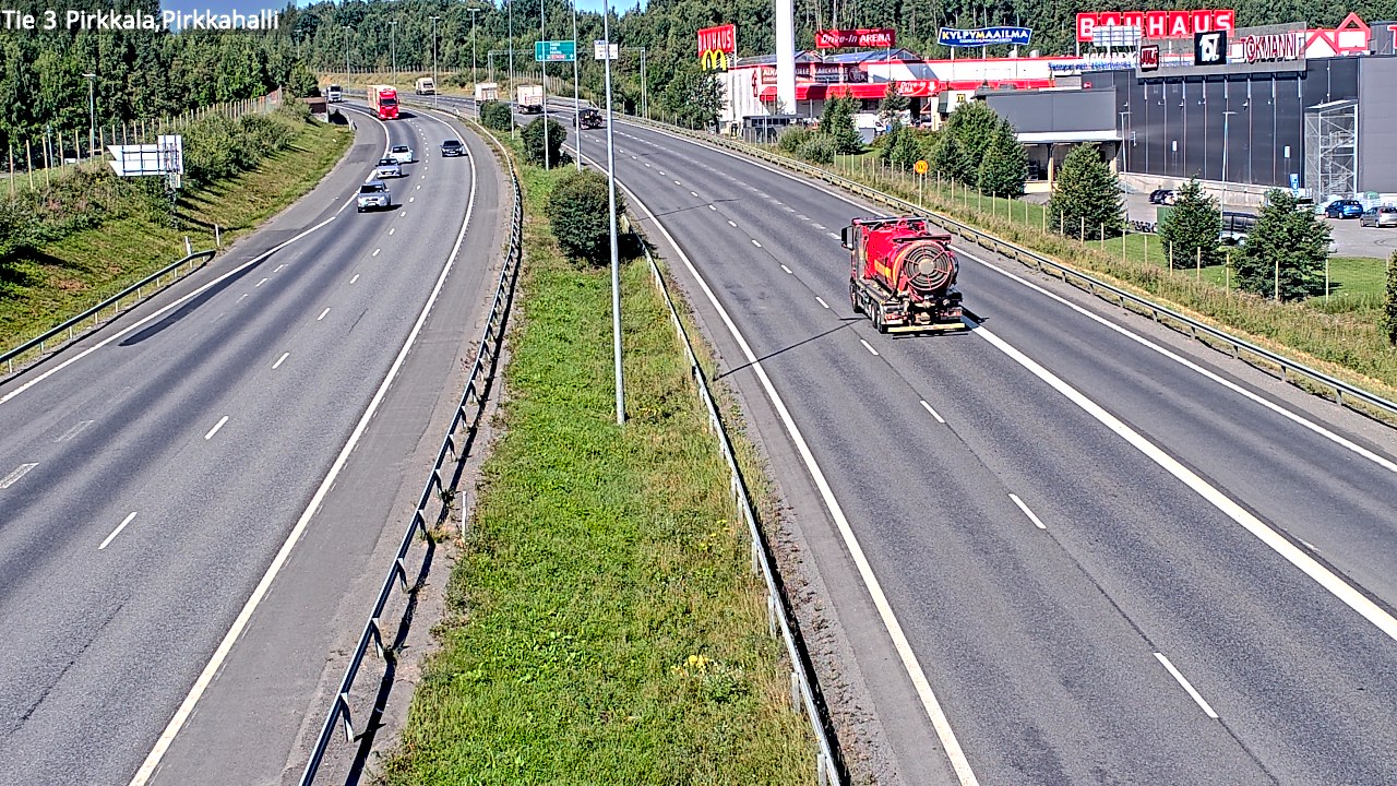 Kelikamerat Kuva Tie 3 Pirkkala, Pirkkahalli, Pirkkala, Pirkanmaa