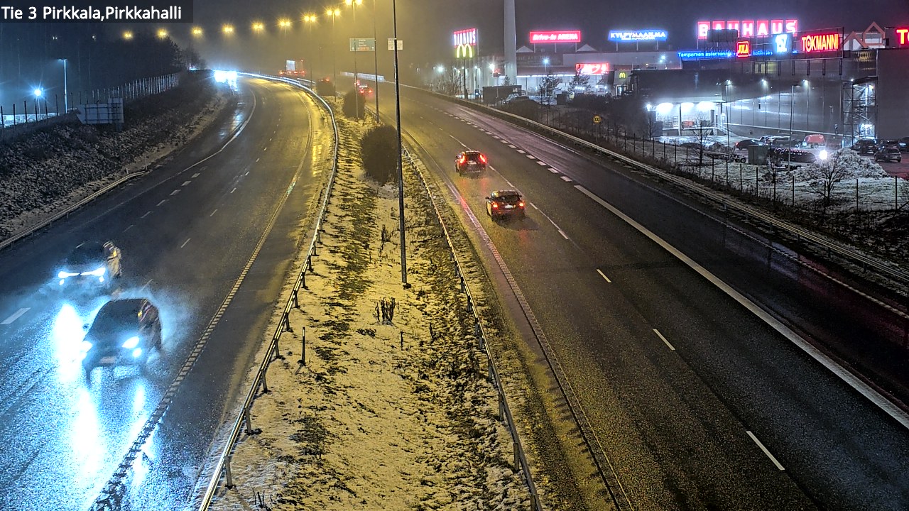 Weather Camera Image Väg 3 Birkala, Pirkkahalli, Pirkkala, Pirkanmaa