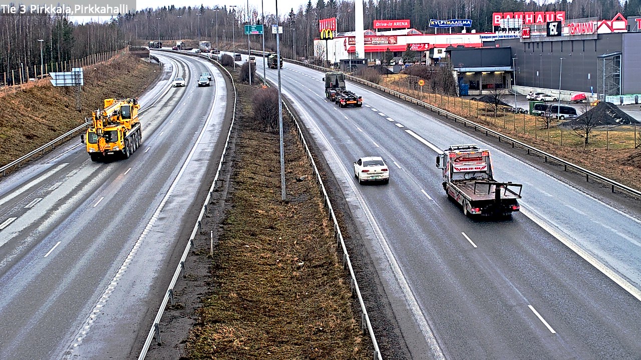 Kelikamerat Kuva Tie 3 Pirkkala, Pirkkahalli, Pirkkala, Pirkanmaa