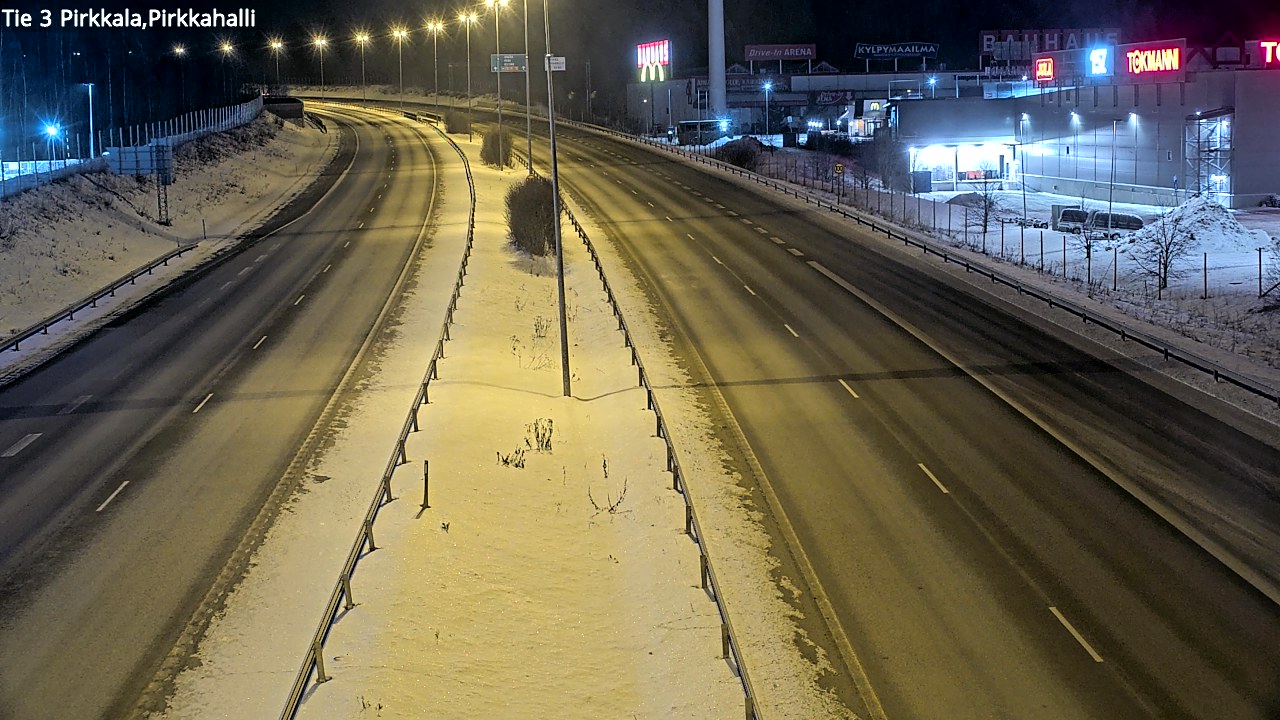 Kelikamerat Kuva Tie 3 Pirkkala, Pirkkahalli, Pirkkala, Pirkanmaa
