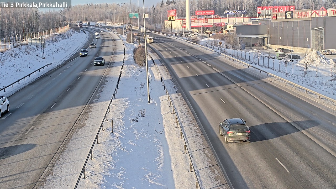 Kelikamerat Kuva Tie 3 Pirkkala, Pirkkahalli, Pirkkala, Pirkanmaa