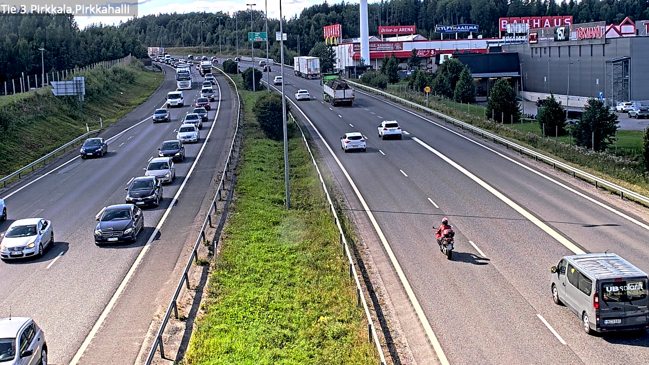 Kelikamerat Kuva Tie 3 Pirkkala, Pirkkahalli, Pirkkala, Pirkanmaa
