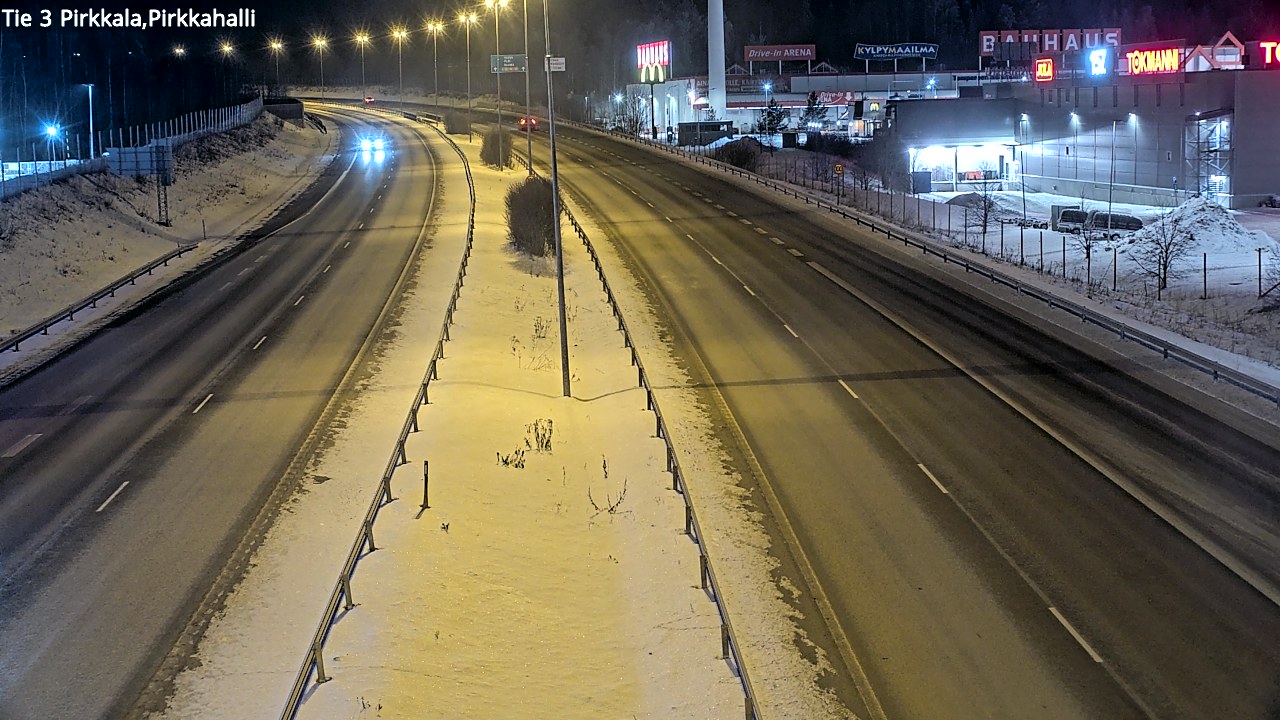 Kelikamerat Kuva Tie 3 Pirkkala, Pirkkahalli, Pirkkala, Pirkanmaa