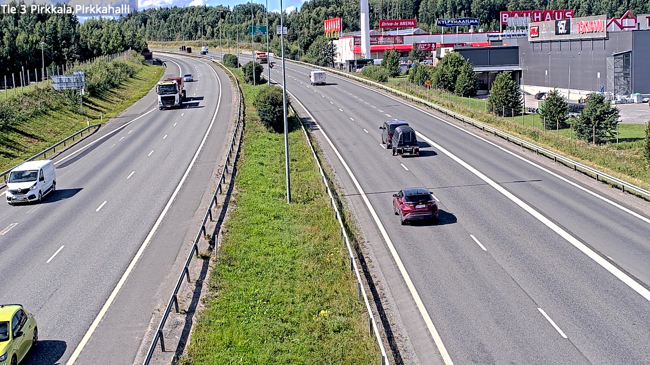 Kelikamerat Kuva Tie 3 Pirkkala, Pirkkahalli, Pirkkala, Pirkanmaa