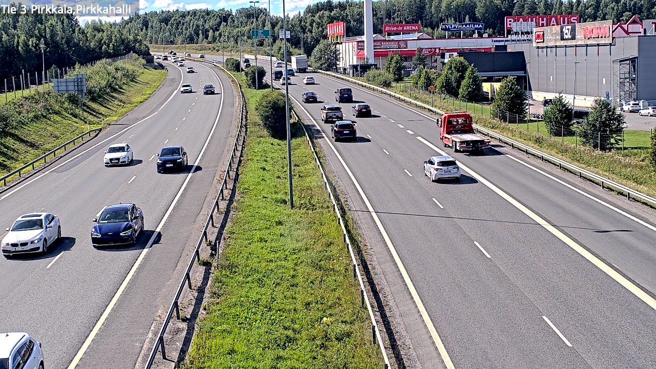 Kelikamerat Kuva Tie 3 Pirkkala, Pirkkahalli, Pirkkala, Pirkanmaa