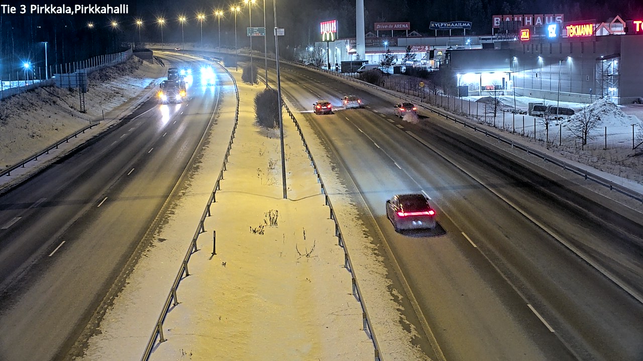 Kelikamerat Kuva Tie 3 Pirkkala, Pirkkahalli, Pirkkala, Pirkanmaa