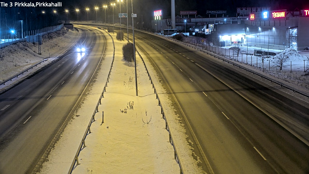Kelikamerat Kuva Tie 3 Pirkkala, Pirkkahalli, Pirkkala, Pirkanmaa