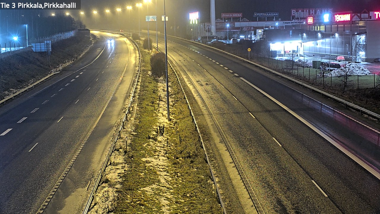 Weather Camera Image Väg 3 Birkala, Pirkkahalli, Pirkkala, Pirkanmaa