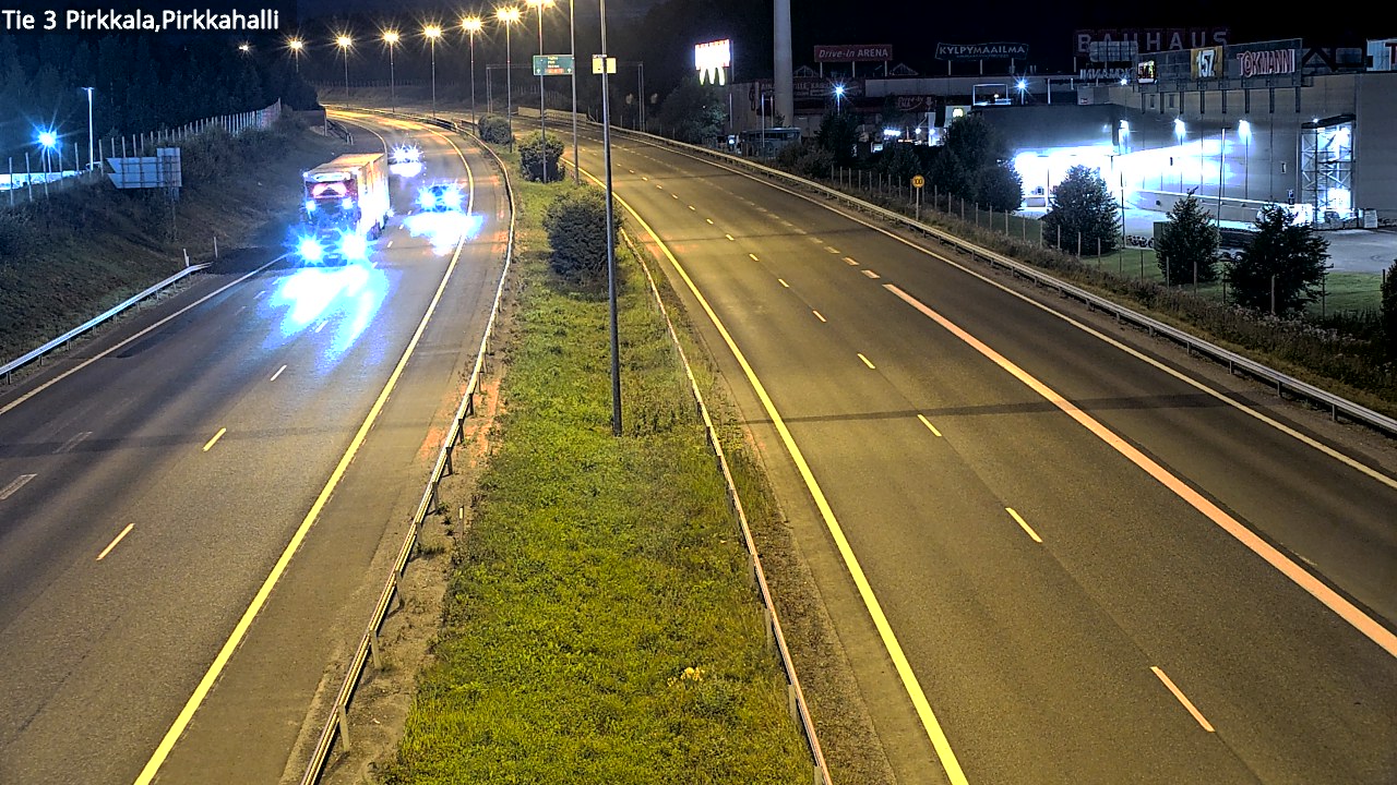 Kelikamerat Kuva Tie 3 Pirkkala, Pirkkahalli, Pirkkala, Pirkanmaa
