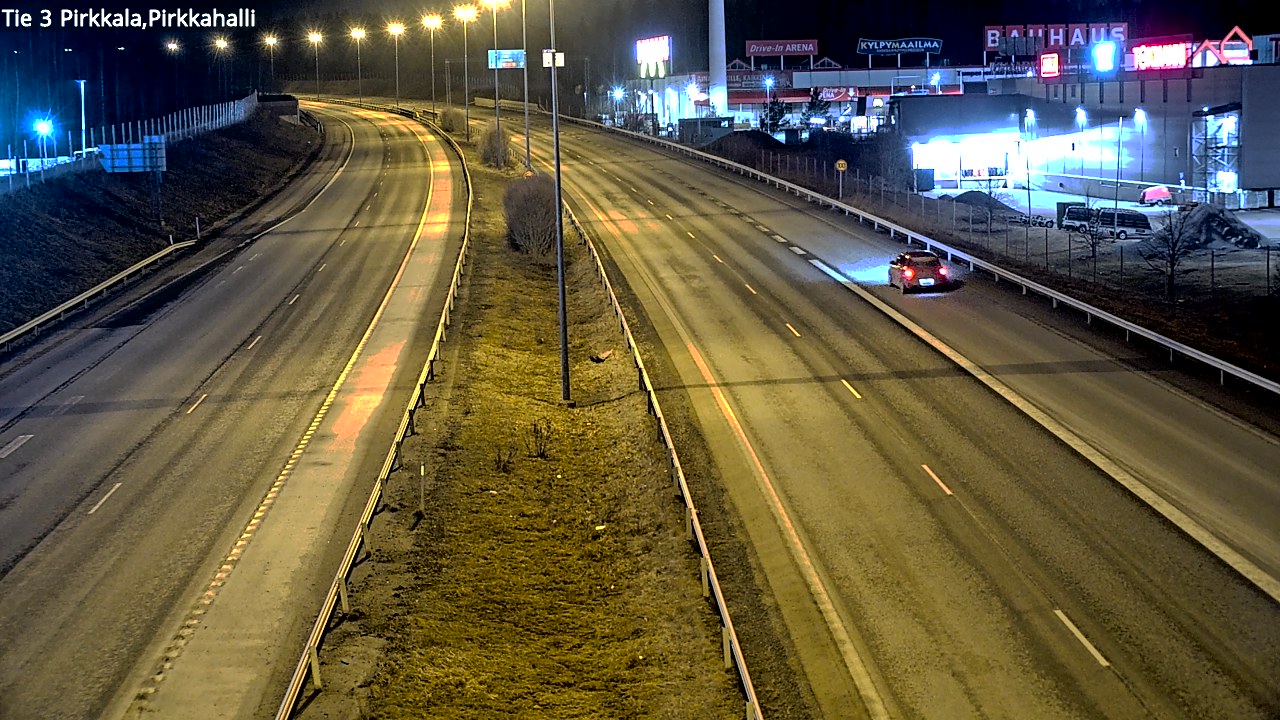 Kelikamerat Kuva Tie 3 Pirkkala, Pirkkahalli, Pirkkala, Pirkanmaa